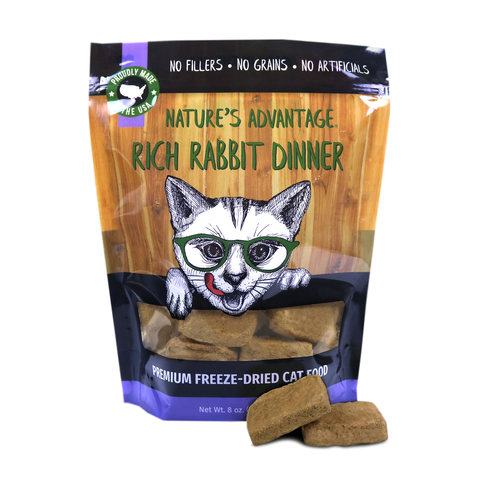 Rabbit Cat Food  | Rich Rabbit Dinner